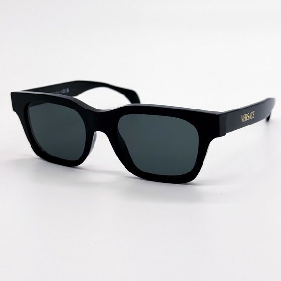 NEW VE4486 GB1/87 VERSACE SUNGLASSES UNISEX BLACK EYEWEAR MOD 4486 - Picture 3 of 9